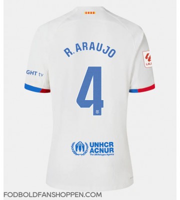 Barcelona Ronald Araujo #4 Udebanetrøje Dame 2023-24 Kortærmet